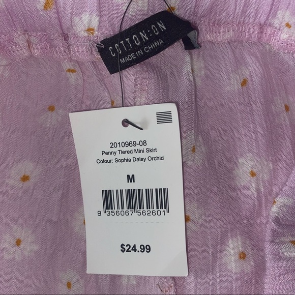 Cotton On Penny Tiered Mini Skirt - Picture 3 of 3